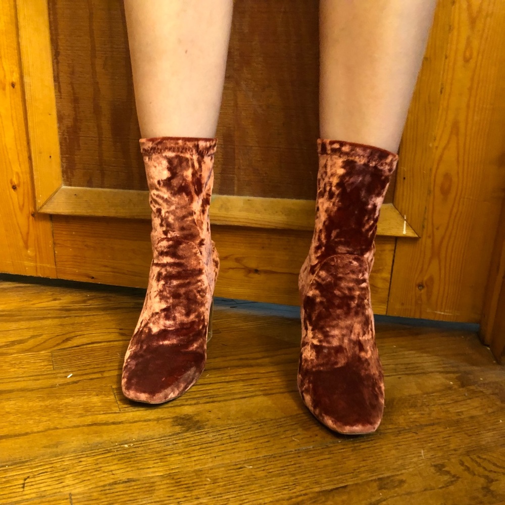Suede Booties - Picture 2 of 3